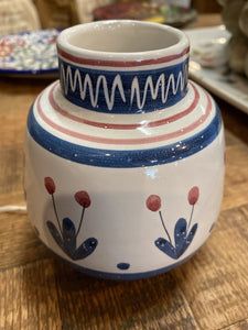 Hand-painted Floral Vase NORWAY