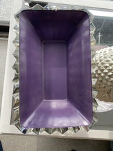 Load image into Gallery viewer, 11" Painted Rectangular Glass Dish
