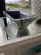 Load image into Gallery viewer, 11" Painted Rectangular Glass Dish
