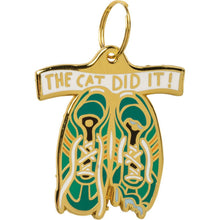 Load image into Gallery viewer, NEW Collar Charm - The Cat Did It! - 100361
