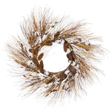 Load image into Gallery viewer, NEW - Wreath - 34" Cotton &amp; Needles - 100759
