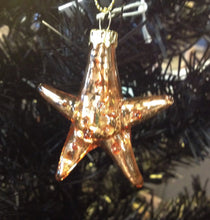 Load image into Gallery viewer, NEW Glass Starfish Baby Ornament - 35381
