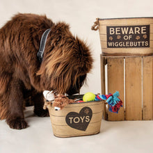Load image into Gallery viewer, NEW Dog Toy Bin - Toys - 39368b
