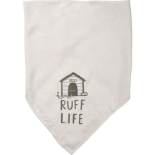 Load image into Gallery viewer, NEW Lg Pet Bandana - Ruff Life - 100573
