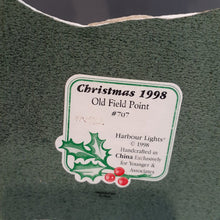 Load image into Gallery viewer, Harbour Lights Christmas 1998 Old Field Point, NY Lighthouse w/Box
