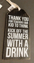 Load image into Gallery viewer, NEW Bottle Tag - Teacher - 37150

