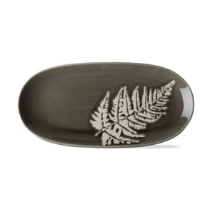 NEW fern platter #g12440