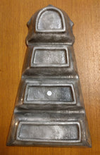 Load image into Gallery viewer, 14" Pewter Lighthouse Divided Serving Tray

