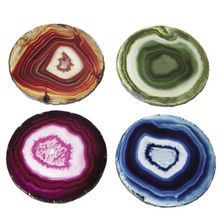 Load image into Gallery viewer, NEW Faux Agate Coaster (4 pc. set) - 137109
