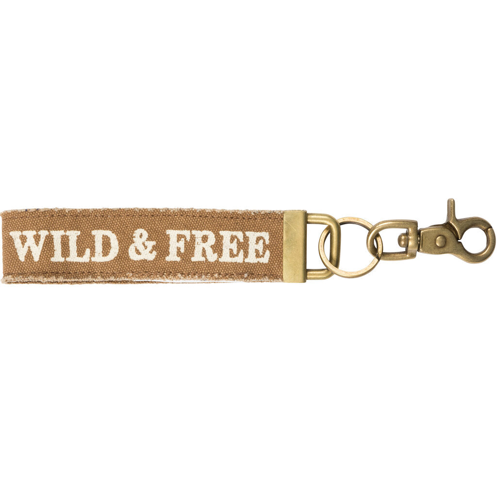 NEW Keychain - Wild & Free - 36538