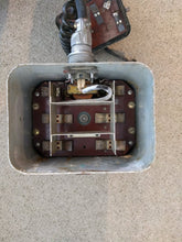Load image into Gallery viewer, Vintage Super Hailer AN/PIQ Military Megaphone AS FOUND with Case
