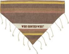 Load image into Gallery viewer, NEW Lg Collar Bandana - Rescued - 104682
