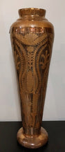 Load image into Gallery viewer, NEW 30" Copper Tone Glass Floor Vase - As Found - Final Sale
