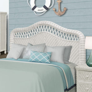 NEW Santa Cruz Headboard – White Finish