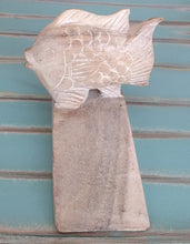 Load image into Gallery viewer, NEW Hand-Carved Acacia Wood Fish Door Stop - Thailand
