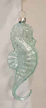 Load image into Gallery viewer, NEW Blown Glass Seahorse Ornament 2020200586
