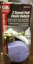 Load image into Gallery viewer, NEW Gardner Bender 2-Speed Pull Chain Switch GSW-33
