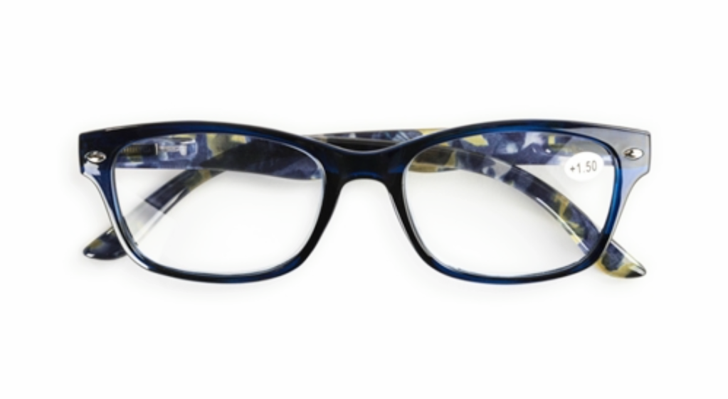 NEW Indigo Readers +1.25 with Microfiber Cloth Case 1004250398