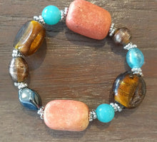 Load image into Gallery viewer, NEW Beaded Bracelet - Made in India 12252
