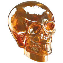 Load image into Gallery viewer, NEW Amber Glass Skull - 668140

