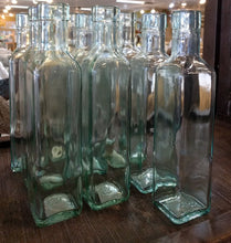Load image into Gallery viewer, 8.5" Green Glass Bottle

