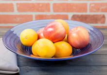 Load image into Gallery viewer, NEW 18.5" Glacier Blue Glass Bowl

