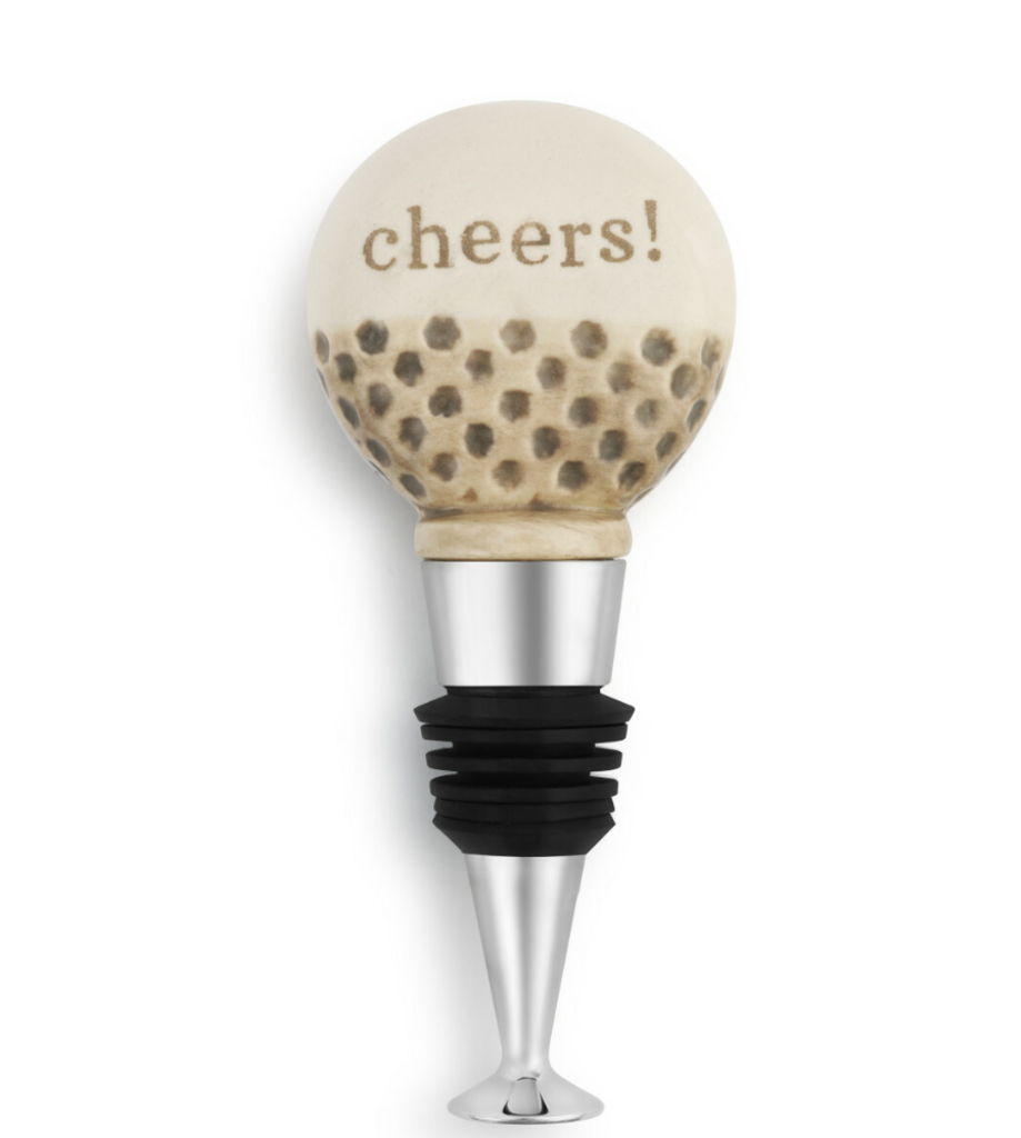 NEW Stoneware Bottle Stopper - Cheers! 1004500102