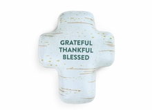 Load image into Gallery viewer, NEW Artful Cross Keeper - Keepsake Dish - Grateful 1004320100
