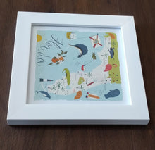 Load image into Gallery viewer, NEW Framed Florida Map Print
