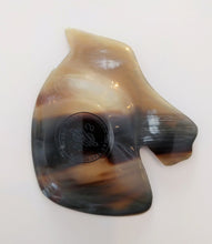 Load image into Gallery viewer, NEW Carved Horn Horse Head Dish
