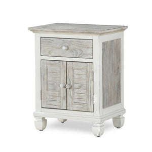 NEW Islamorada Nightstand - Dapple Grey Finish