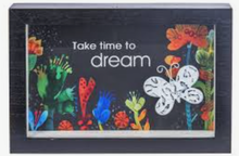 Load image into Gallery viewer, NEW Shadowbox Decor - Take Time to Dream
