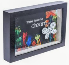 Load image into Gallery viewer, NEW Shadowbox Decor - Take Time to Dream
