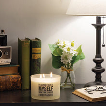 Load image into Gallery viewer, NEW Jar Candle - Of Course I Talk To Myself - 111620
