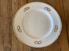 Load image into Gallery viewer, SET 8-Pc Tuscan "Wedlock" Fine Bone China Lucheon &amp; Dessert Plates
