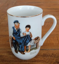Load image into Gallery viewer, Norman Rockwell Museum Mug - Lighthouse Keeper&#39;s Daughter
