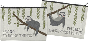 NEW Zipper Folder - Sloth - 103937