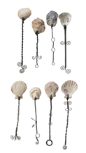 Load image into Gallery viewer, NEW 12" Decorative Metal &amp; Shell Wall Hanging Spoon
