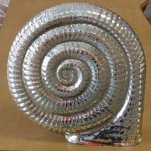 Load image into Gallery viewer, NEW 14" Glass Nautilus Shell Decor - Mercury Glass
