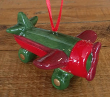 Load image into Gallery viewer, NEW Airplane Dolomite Ornament
