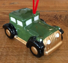 Load image into Gallery viewer, NEW Green Car Dolomite Ornament
