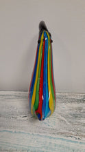 Load image into Gallery viewer, Small Murano Glass Striped Bird
