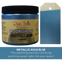 Load image into Gallery viewer, Dixie Belle Moonshine Metallics - Caribbean - 16oz

