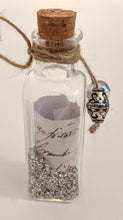 Load image into Gallery viewer, NEW Glass Ornament - Message in a Bottle
