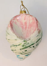 Load image into Gallery viewer, NEW 4" Whitewashed Glass Shell Ornament
