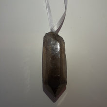 Load image into Gallery viewer, NEW Plain Smoky Quartz Point Ornament ORN09
