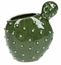 Load image into Gallery viewer, NEW Stoneware Cactus Vase ME178573
