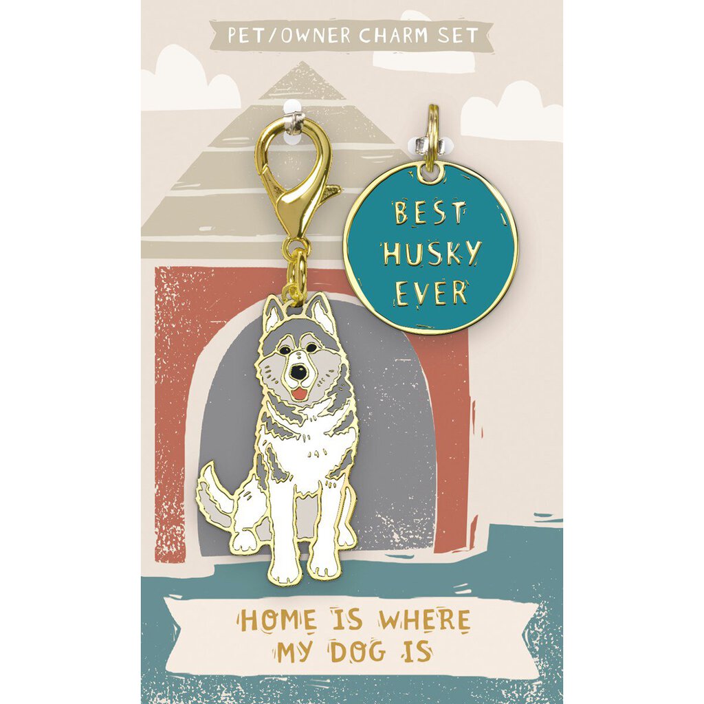NEW Charm Set - Best Husky Ever - 104614