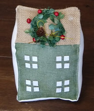 Load image into Gallery viewer, NEW 7" Plush House with Wreath Decor
