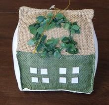 Load image into Gallery viewer, NEW 5" Plush House with Wreath Decor
